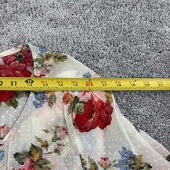 VTG Carole Little Dress Women’s 10 Floral Cottagecore Prairie Maxi Button Front