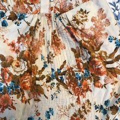 Boho/Artisan Vibe Healing Hands Floral Blouse- Size Medium
