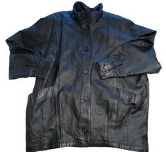 Vintage Jacqueline Ferrar Jacket Women’s 3XL (Plus) Leather Lined Retro 80s
