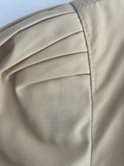 VTG Trench Coat Dress Albert Nipon Coature Lined Secretary Geek Sz 4 Minimalist