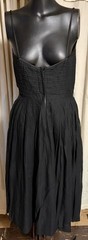 Women’s 1980’s Neiman Marcus Layered Cotton Party Dress Spaghetti Straps Size M