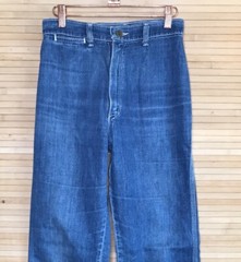 Wrangler Jeans Junior 11 Vintage 70s Born In USA Tag No Fault Jeans sz 26×31