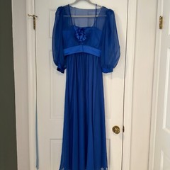 Vintage House Of Bianchi Royal Blue Formal/Bridesmaid Dress, Small