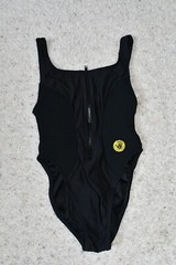 VINTAGE 1980’s 1990’S BLACK LYCRA SPANDEX NYLON NEOPRENE BODY GLOVE SWIMSUIT
