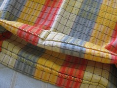 70s Seersucker Pants Unworn Rainbow 31×33 JCPenney Wide Belt Loops