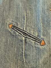 Vintage 70s Ralph Lauren Western Wear Denim Vest 1970s RRL Country Southwest USA