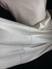VTG SILKY SATIN SHINY NYLON SPANDEX FULL 80S NIGHTGOWN SCARCE