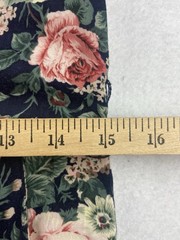Vintage 1980s Karin Stevens Floral Cottagecore Prairie Dress Size 8