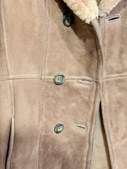 Vintage Women’s Authentic Sheepskin Shearling Coat ~ Size 12 * Runs Small