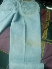 Levi 512 Sz 5 Junior Jeans 1990s’ Slim Fit Tapered Leg Denim Unworn 24×40″ VTG