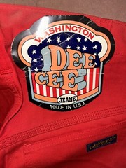 Vintage 1980’s Washington Deecee Jeans, Deadstock NWT, Size 27×36