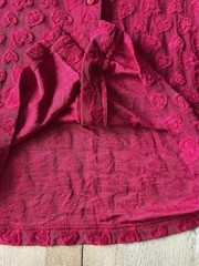 Vintage 90s Self Esteem Heart Print Button Shirt Size Large Valentines Day Y2K