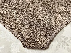 Vtg BALI 2846 Fit Your Curves Satin Full Coverage 2XL/9 Animal Print Panties