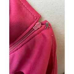 Vicky Vaughn Maxi Dress 7 Vintage 70s Empire Waist Pink Retro ILGWU USA Formal