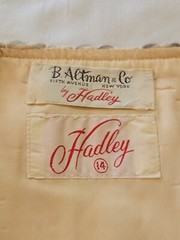Vintage 80s B Altman Hadley Wool Skirt Size 14 Tan Pink A-Line NWT Original Tags