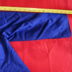 Vintage Galleria Sport Royal Blue Collarless Blazer Jacket Power Career 90s M