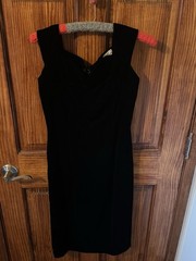 Gigi Young Black 1950s Vintage Silk Circle Dress Size M