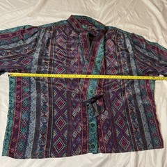 VTG James Kenrob By Dalton Womens M Long Sleeve Button Down 80’s secretary