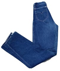 Vintage James Jean jeans Sz 27 22 1/2” X 34” 70s 80s 1970s Stamped Jean Machine