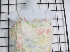 VINTAGE HOUSE OF BIANCHI 🌸 4 / 6 / 34″ BUST MAX==SWEET FLORAL MAXI DRESS