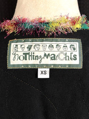 Vtg Nothing Matches Top Vest Women’s Patchwork Boho Vintage Art To Wear Funky