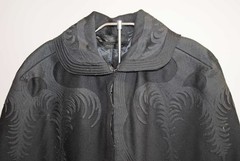 VICTORIAN FRENCH LADIES CAPES WITH PARIS LABEL, LOT OF 2