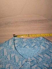 VTG 1971 Mod/GoGo Handmade By Sandy Bob’s Trench Coat W/ Blue Satin Lining Sz M