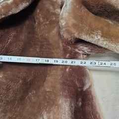 Vintage 1960s Sheared Beaver Fur Coat Brown Gerber Furs Hart-Albin MCM