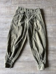 Vintage LEO Corduroy Jodhpur Riding Pants Womens 42 Olive Green 30 Waist