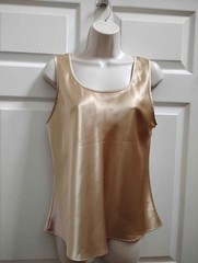Women’s Medium Cocktail Jacket & Camisole Burgundy & Gold Stunning 2 Pcs Set New