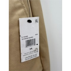 NWT Volcom So Chickie Size 24 High Rise Chino Pants Khaki Womens Work