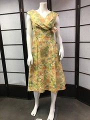 50s/60s Vintage Gorgeous Floral Dress, Rockabilly, Retro, Pin-Up, Cocktail,