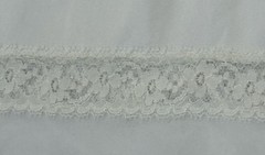Vintage Ivory with Lace Babydoll Peignoir Nightgown Negligee w/ Shoulder Straps