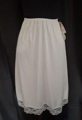 Vintage 60s Texsheen Half Slip Lingerie NOS shadow Panel No cling Sz S USA