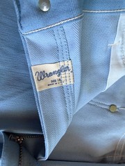 VTG Wrangler Blue Bell Deadstock Womens High Waisted Jeans 30×29
