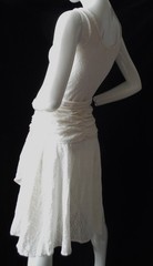 Fredericks of Hollywood VTG 70’s Rare Very Pretty Cream Color Nylon Lace Dress M