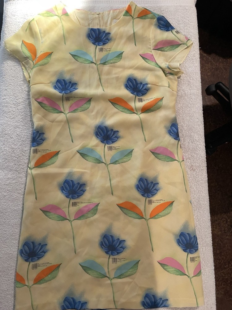 Vintage Casual Corner Women’s Floral Sundress Y2K 90s Size 8 Made in USA