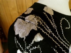 Vintage EMMI Made in Acapulco Black Blouse Bust 37″