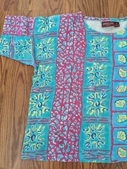 Rare American Eagle Outfitters for her 80s 90s cropped 100% Cotton colorful top