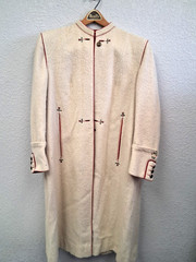 Vintage Volksechte Trachtenkleidung Lodenbaur Innsbruck Overcoat Austrian Design