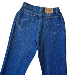 Vtg 70s Lee Riders Sanforized Union Made USA Jeans Womens 12 29×32 Denim Taper