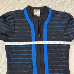 Vintage Knits By Raul Blanco Hand Loomed Knit Zip Sweater Jacket Timeless
