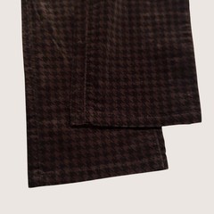 Charter Club Lexington Straight Pants Women’s Size 8 Black & Brown Houndstooth
