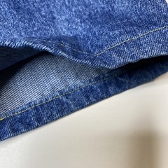 Vintage Bon Jour High Waisted Pleated Blue Jeans Size 14 (27X26)