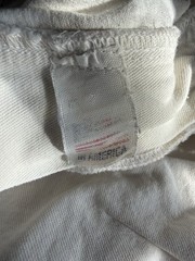 Vintage 70s 80s Earl’s Apparel White Canvas Painter Pants USA Workwear 26 x 28