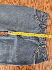 Vtg 70s-80s Wrangler Jeans Talon Zipper Womens 32×34 (29×33) Denim USA Made