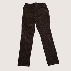 Charter Club Lexington Straight Pants Women’s Size 8 Black & Brown Houndstooth