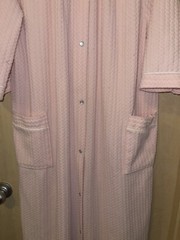 Vintage Kiki Robe House Coat Pastel Pink Soft Pretty Sleep Wear 40