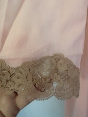 Vtg Emilio Pucci Formfit Rogers Pink Lace Nightgown Robe M medium Peignoir EUC