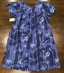 NWT! Vtg Sears FUNDAMENTALS WOMAN Floral Maxi Sun Dress Sz 1X Tropical Hawaiian